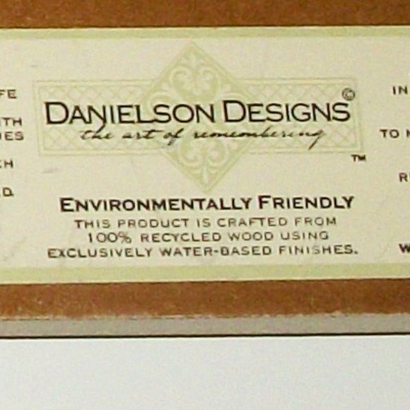 Annie Danielson Designs "DANCE" Wall Art Wall Plaque 16" Long Life Inspirational - Picture 7 of 11